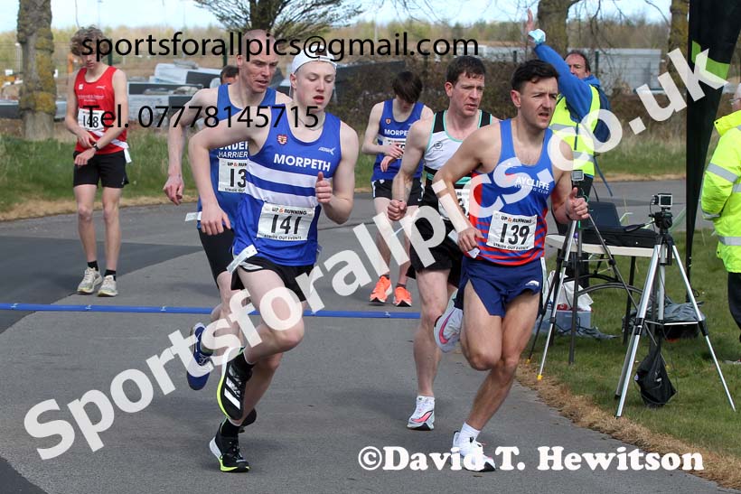 Graded 5k, 2021 Middlesbrough Endeavour Graded 5k, Middlesbrough, Sunday, April 11th. Photo: David T. Hewitson/Sports for All Pics